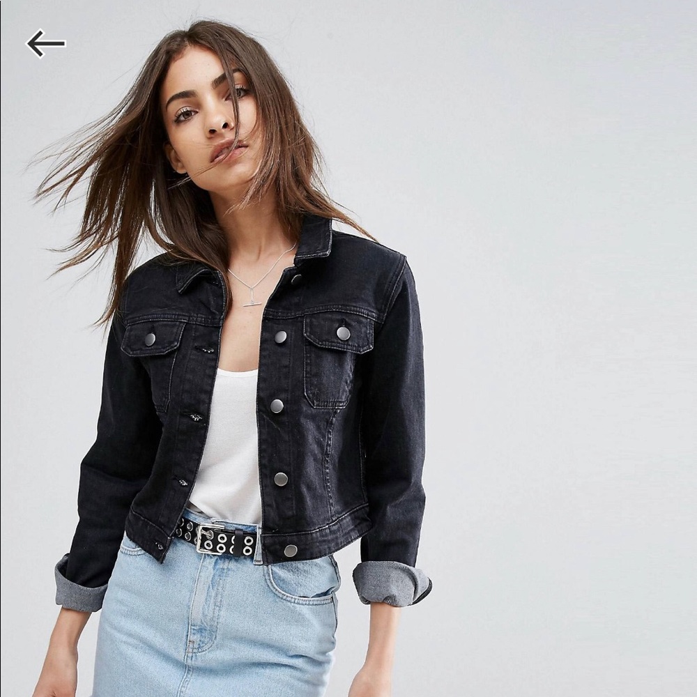 ASOS Black Denim Jacket